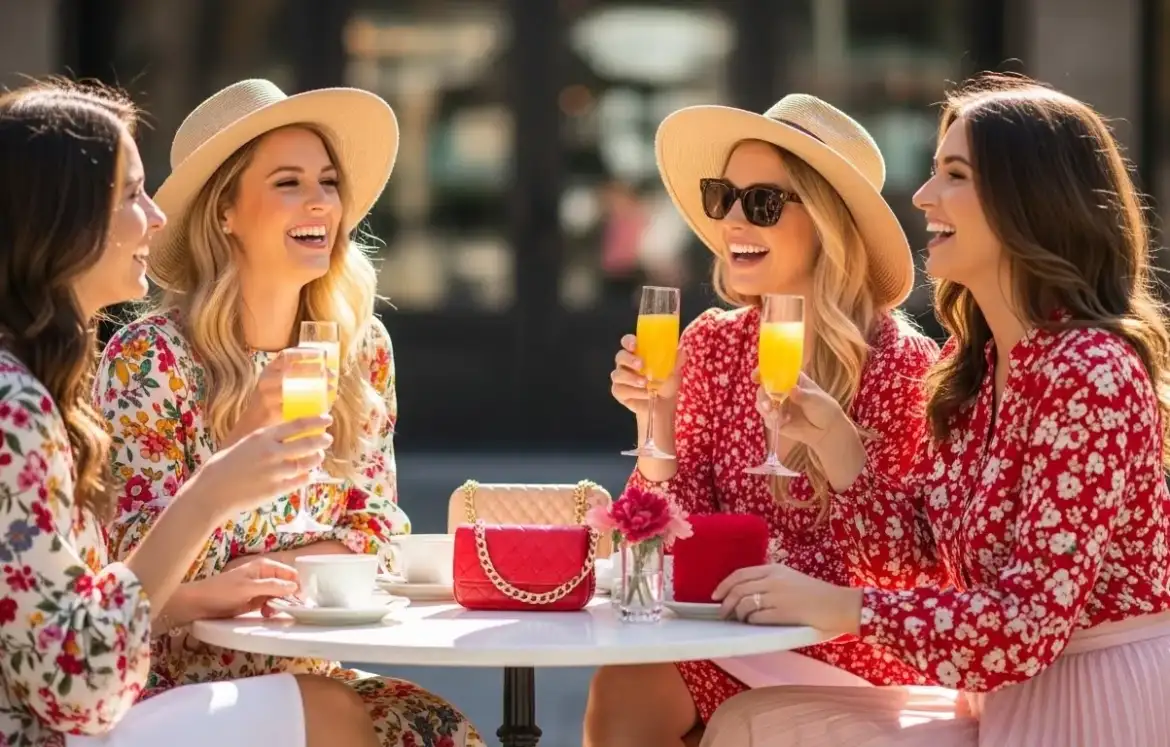 22 Stylish Valentine Brunch Outfits That Feel Fresh and Feminine